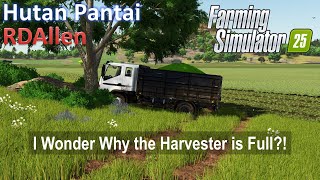 I Wonder Why the Harvester is Full? | E100 Hutan Pantai | Farming Simulator 25