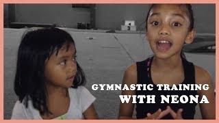 Gymnastic Training with Neona Gymnastic Training with Neona