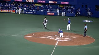 京田のヒットで溝脇隼人が本塁ヘッスラ！盛り上がる中日ベンチ（2021年8月21日）