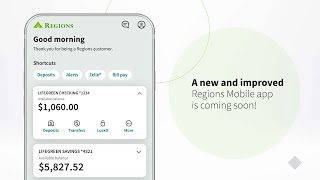 Our New and Improved Mobile App | Regions Bank