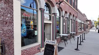 Visiting Downtown Burlington Iowa