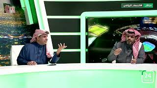 بندر الدبيخي :أفضل اللاعبين المحليين متواجدين في #النصر ..عبدالكريم الحمد :غير صحيح ..