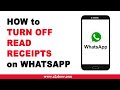How to Turn Off Blue Ticks or Read Receipts on WhatsApp (Android)
