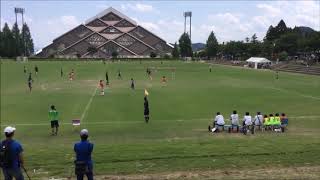 第18回（2015）神鍋ジュニアサッカーサマーカーニバル　Ｂ決勝　川津ＦＣvsすみれＦＣ