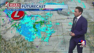 More moisture brings more wintry mix to valley floors