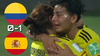 Colombia vs España | Final Mundial Femenino Sub 17
