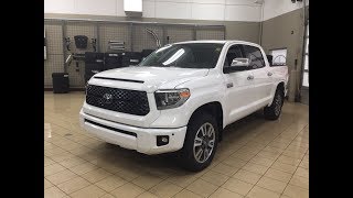 2018 Toyota Tundra Platinum Review