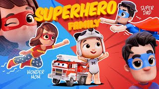 🦸‍♀️🌈 My Wonder Mom | The Superhero Family Songs 👩‍👧‍👦🎶 #appMink Kids Song & Nursery Rhymes