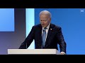 joe biden announces measures to significantly cut emissions of methane at cop26