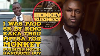 SEE HOW COMEDIAN HANDSOME BOY THRUSHED KING KAKA FOR PAYING HIM 6K FOR THE MONKEY BUSINESS CAST.