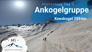 Skitour Keeskogel im Großarltal Hüttschlag Tag 2 Ankogelgruppe