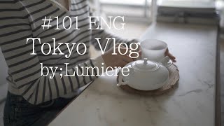 Vlog#101ENG【お茶のある暮らし・無印良品、ZARAでのお買い物・salon de the  luvond etc】