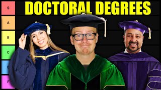 Doctoral Degree Tier List 2024 (Doctorate Degrees RANKED)