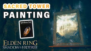 How to Solve the Sacred Tower Painting | Spiraltree Seal Weapon ► Elden Ring DLC