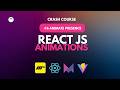 Ultimate Beginner to Pro React Animations Crash Course | #6 AnimatePresence