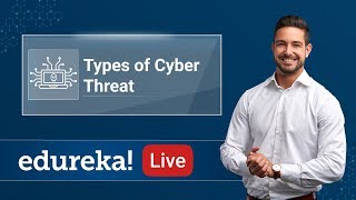 Cybersecurity Live - 2 | Types of Cyber Threat  | Cybersecurity Tutorial for Beginners | Edureka