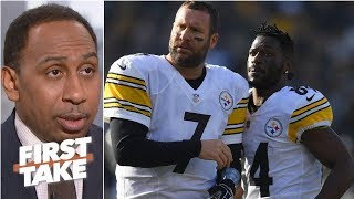 Ben Roethlisberger deserves blame for Antonio Brown/Steelers drama – Stephen A. | First Take