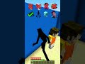 minecraft squid game vs mob s ability😱 sigma boy minecraft shorts