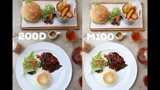 Canon Eos 200D VS Eos M100, Pilih Mana??