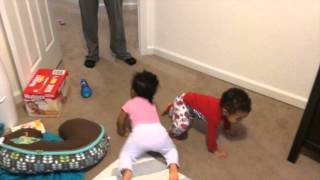 Precious Moments | The Twins Walking On Their Own !!!