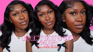 * DETAILED * EASY EVERYDAY STEP BY STEP SOFT GLAM MAKEUP TUTORIAL 2025 ( BLACK GIRL )