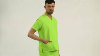 QUICK Medical Uniform - Microfibra NO stiro - modello Smart Apple Green