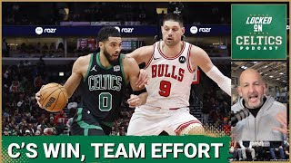 Boston Celtics get big games from Derrick White, Jaylen Brown, Jayson Tatum; beat Chicago Bulls