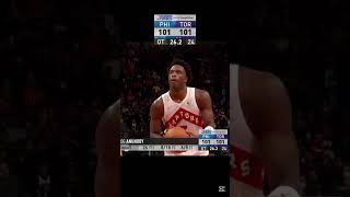 Prime Joel Embiid when he’s not injured #nba #76ers #raptors #joelembiid