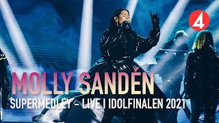 Molly Sandéns otroliga medley på Idolfinalen 2021!  | Idol Sverige | TV4 & TV4 Play