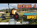 HGLRC Rekon 4 - Flight Update. 850 mAh lasts how LONG?