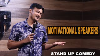 Motivational speakers || stand up comedy by Rahul Rajput