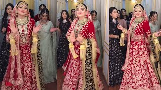 Bride Surprise Wedding Dance | Jalebi baby | Bride Dance with cousins | Bangladeshi Wedding Dance