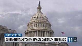 Government shutdown impacts on Colorado health insurance