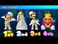 Mario Party 10 Minigames - Mario Vs Peach Vs Luigi Vs Wario (Wedding Outfit) | Hardest Difficulty