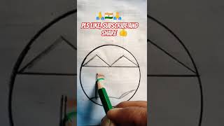 Beautiful circle art' #drawing #flagdesign #shortvideo #flagdrawing #viralvideo #fannyvideo