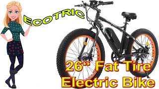 ECOTRIC 26“ Electric Bike | Best 26“ Fat Tire Electric Mountain Bike 2022 | #Bike #MTB #Ebike