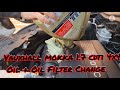 Vauxall Mokka 1.7 cdti 4x4  OIL +OIL FILTER CHANGE