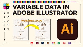 Illustrator’s Secret "Data Merge": Batch Export 100+ PDFs in Seconds