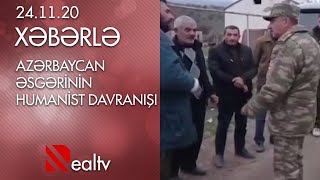 Azərbaycan əsgərinin humanist davranışı