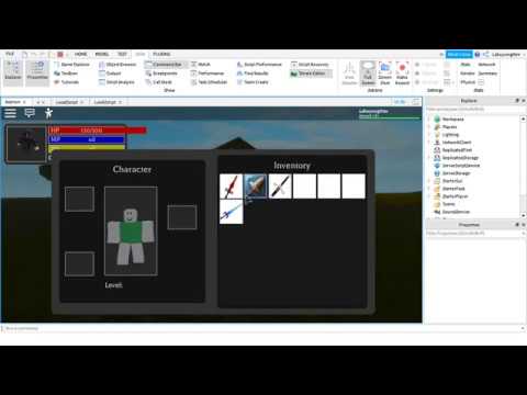 Roblox Studio Inventory System Showcase Part 2 Unfinished Youtube