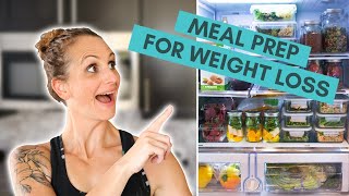 7-Day Meal Prep For Weight Loss | How To Meal Prep | A Sweet Pea Chef