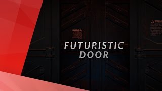 Futuristic Door Intro Template (Sci-Fi)