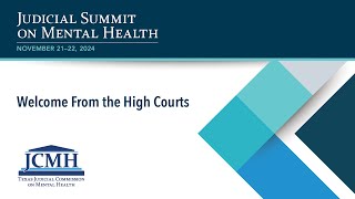 2024 JSMH: Welcome from the High Courts Day 2