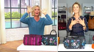 Lug East/West Convertible Shoulder Bag - Romper 2 on QVC