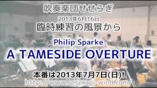 吹奏楽団せせらぎ 臨時練習の風景から: テームサイド序曲 （2013年6月）