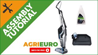 BISSELL MultiREACH Essential Electric Vacuum Cleaner - 18V - Broom Vacuum - 2in1 - Assembly tutorial