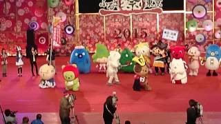 ふるさと祭り東京2015 ゆるキャラダンス選手権 東海中部チーム