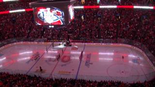 Montreal Canadiens Intro 2011 - NHL Play Offs at the Bell Center - ( 1080p HD )
