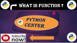 Python Functions | What is a Function | Python Center | PC | Python Programming