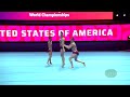 United States 1 (USA) - 2022 Acrobatic Worlds, Baku (AZE) - Balance Qualification  Women's Group